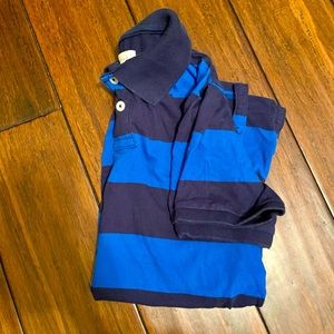 Aeropostale Men’s Blue & Navy Striped Polo size XS